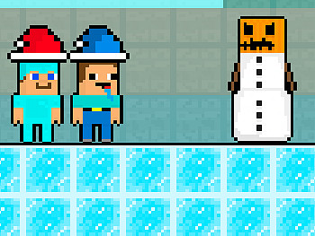 Noob vs Pro Snowman